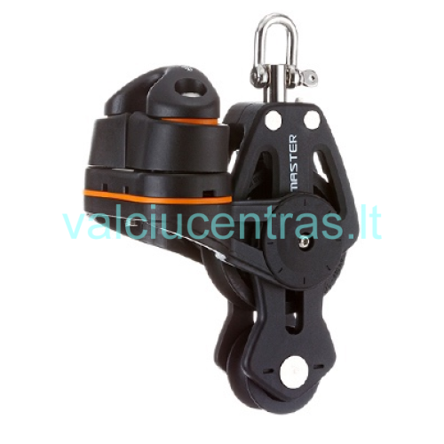 Master viengubas blokas su blokatoriumi, šekeliu 50mm Master viengubas blokas su blokatoriumi, šekeliu 50mm